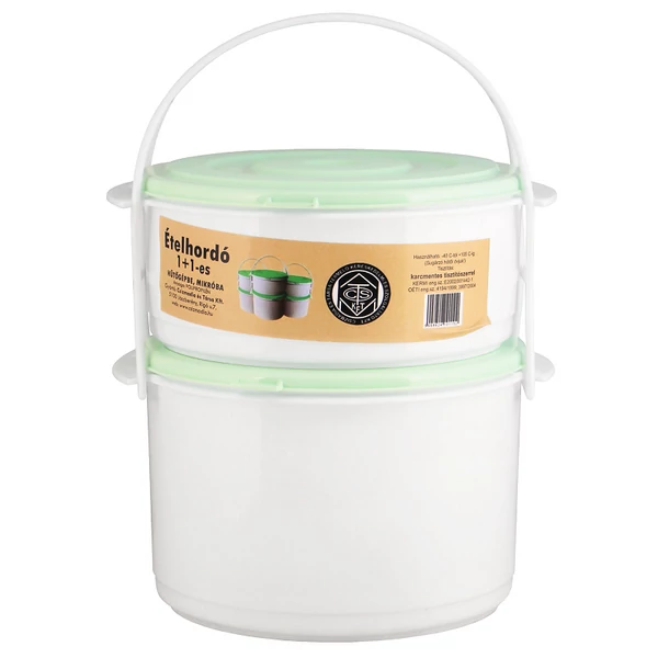 Csizmadia ételhordó 1+1 leveses