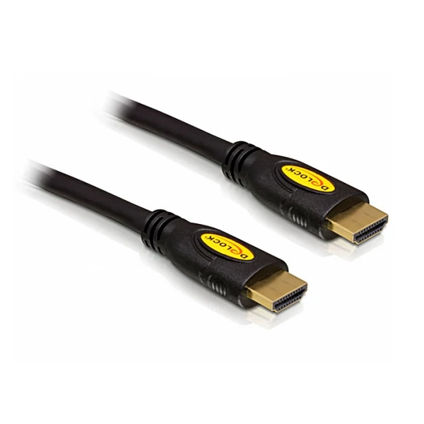 Delock High Speed HDMI Ethernet-A (apa-apa), 1 méteres hosszabbító kábel