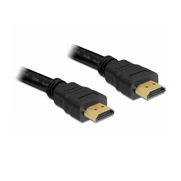 Delock nagy sebességű  HDMI Ethernet kábel  A apa / apa 15 m