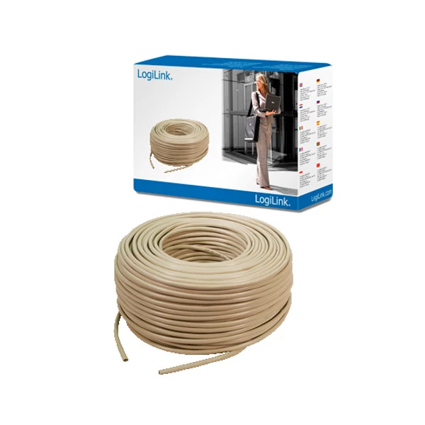 LogiLink CAT 6 Patch kábel, U/UTP, 100 méter