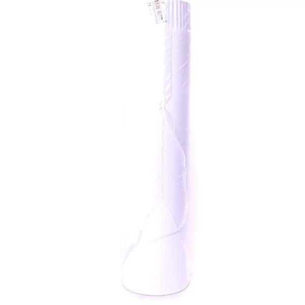 Fehér füstcső 120x500mm 13657