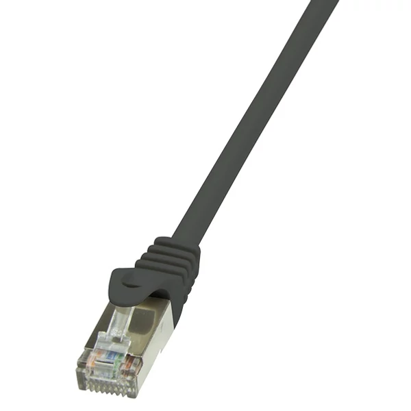 LogiLink CAT6 F/UTP Patch Cable EconLine AWG26 black 5,00m