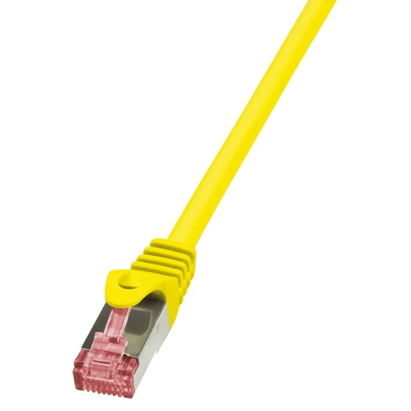 LogiLink CAT6 S/FTP Patch Cable PrimeLine AWG27 PIMF LSZH yellow 5,00m