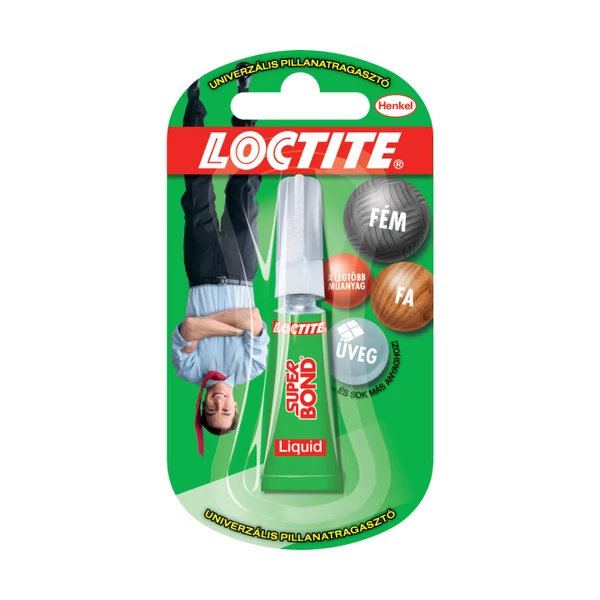 Loctite Super Bond folyékony pillanatragasztó 3g