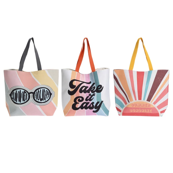 Strand táska 50x38cm 3féle c86000290