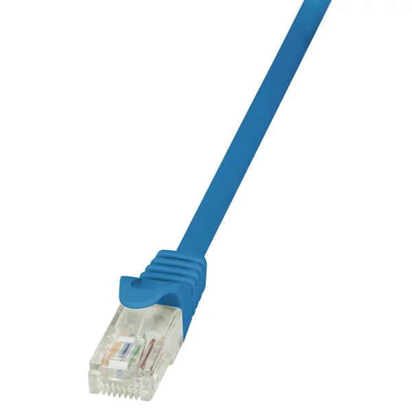 LogiLink CAT6 U/UTP Patch Cable EconLine AWG24 blue 0,25m