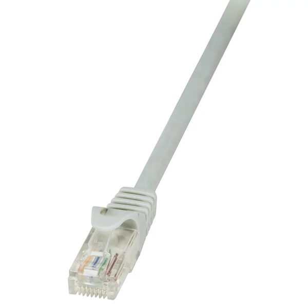 LogiLink CAT6 U/UTP Patch Cable EconLine AWG24 grey 10m
