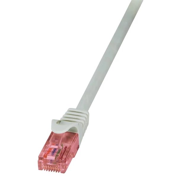 LogiLink CAT6 U/UTP Patch Cable PrimeLine AWG24 LSZH grey 5,00m