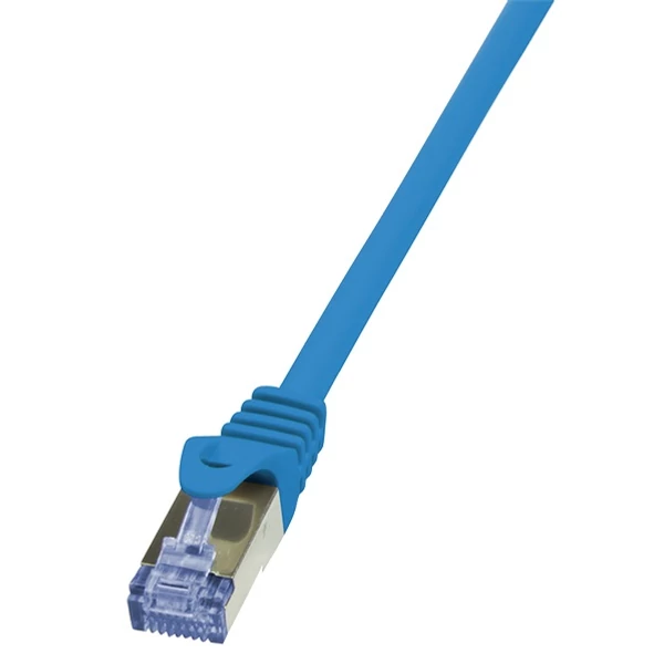 LogiLink CAT6A S/FTP Patch Cable PrimeLine AWG26 PIMF LSZH blue 2,00m