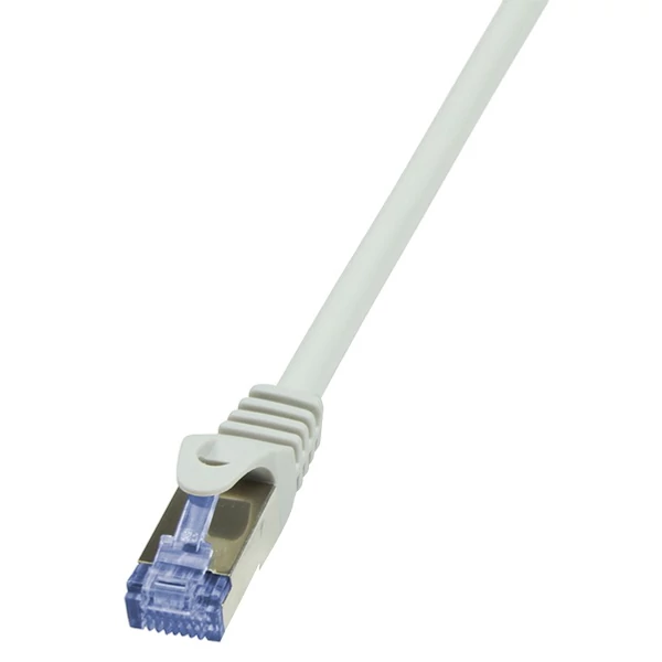 LogiLink CAT6A S/FTP Patch Cable PrimeLine AWG26 PIMF LSZH grey 3,00m