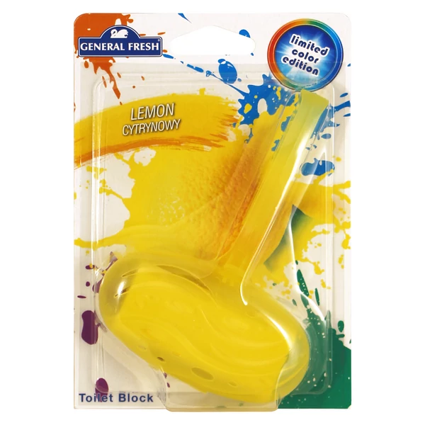 General Fresh citromos WC frissítő rúd + színes kosár 40g