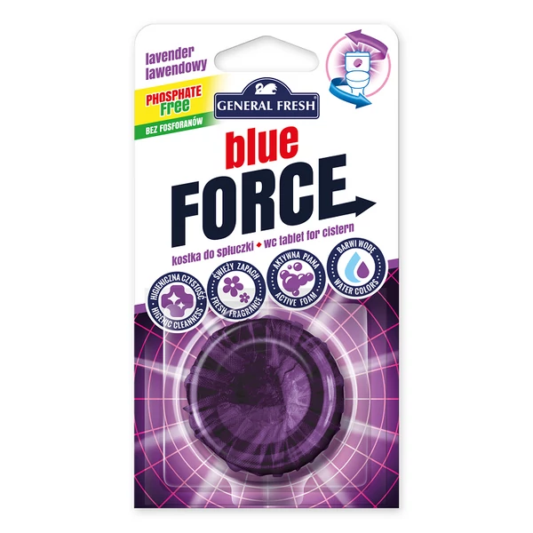 General Fresh Blue Force levendulás tartálykocka 40g