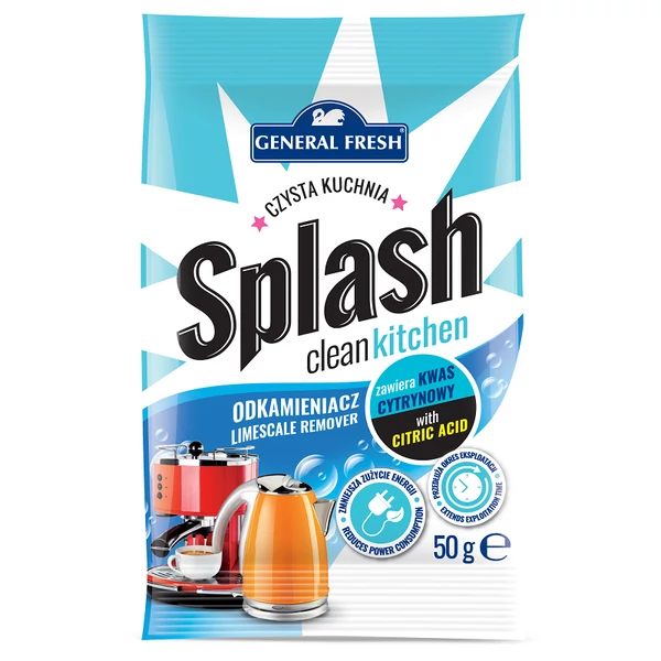 General Fresh Splash vízkőoldópor 50g