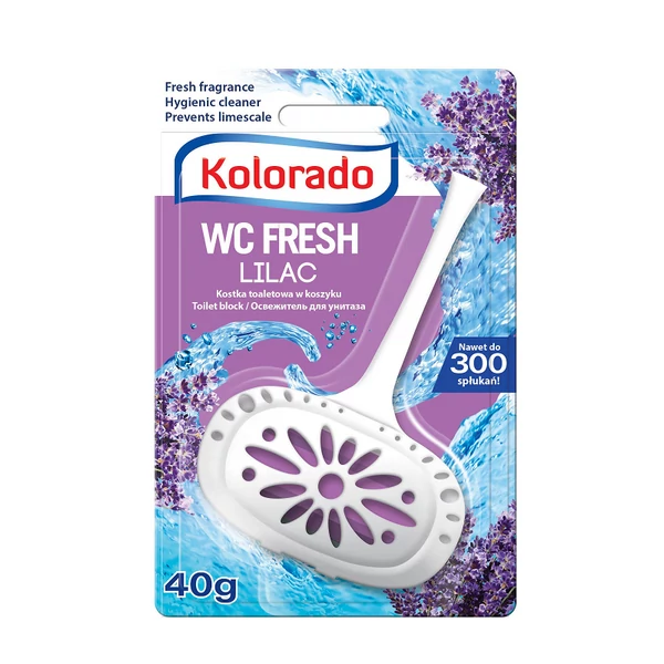 Kolorado Fresh akác illatú kosaras toalett block WC illatosító 40g