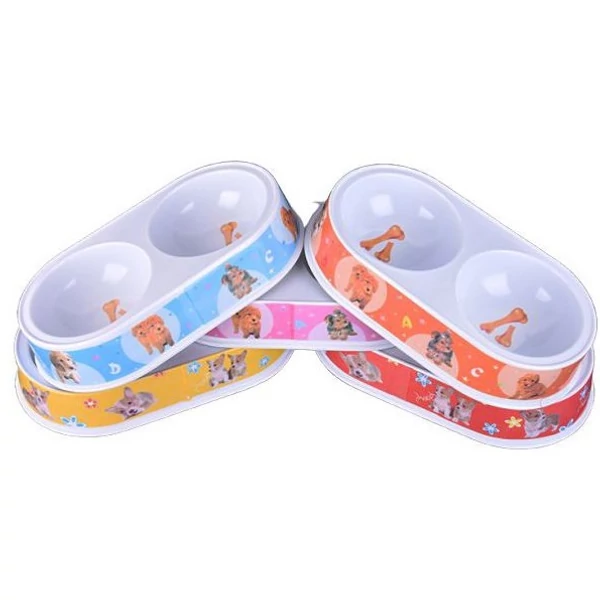 Dupla kerek kutyatál többféle változatban 277113