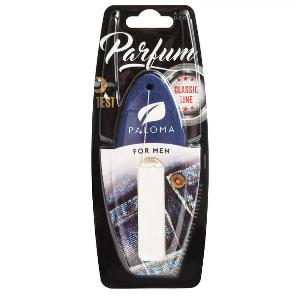 Paloma parfüm liquid for men autó illatosító 5ml
