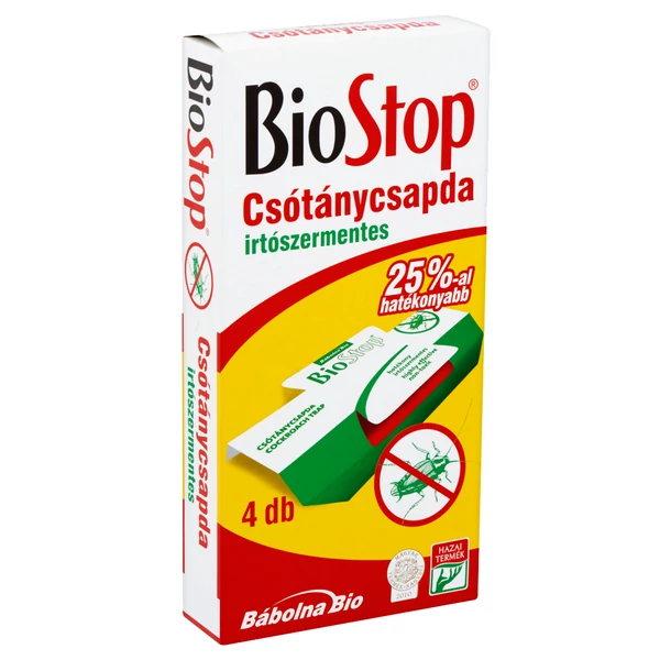 Biostop csótánycsapda 4db-os