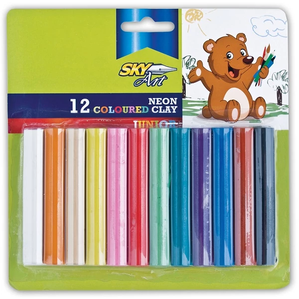 Sky neon színű gyurma PC12F