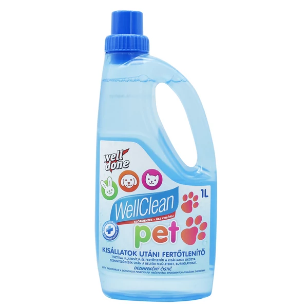 Well Clean Pet kisállatok utáni fertőtlenítő 1L