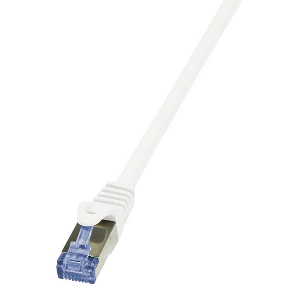 Logilink Patch Cable Cat.7 10G S/FTP WHITE 1m