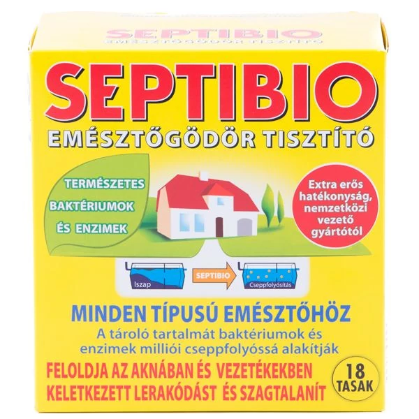 Septibio emésztőgödör tisztító 18x25g