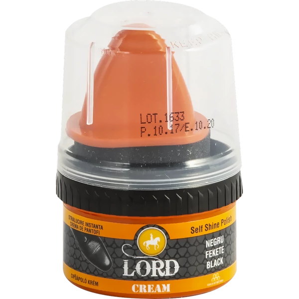 Lord fekete cipőápoló 50ml