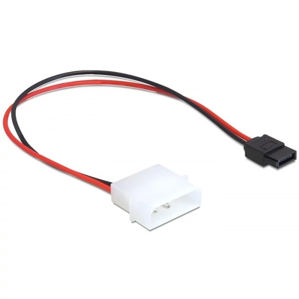 Delock kábel IDE táp (Molex) > SATA táp 6 pin
