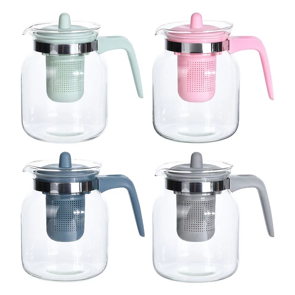 Excellent Houseware tea kiöntő jénai 1500ml 4-féle színben C80652140