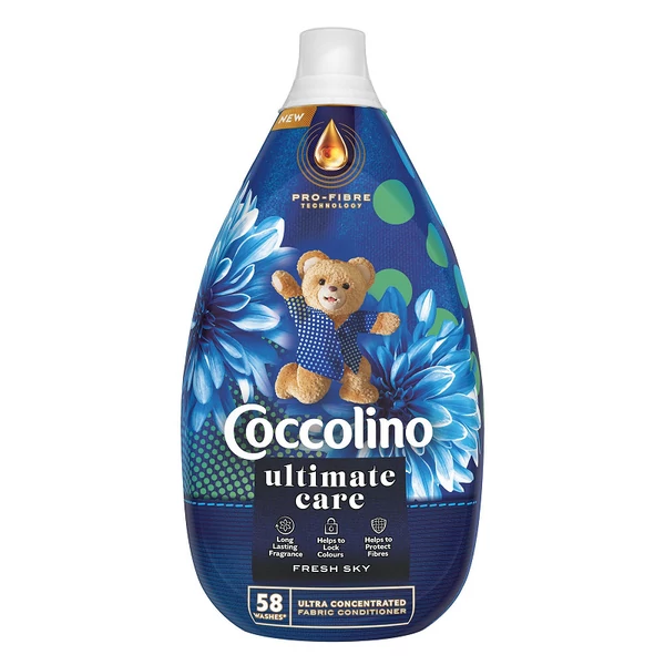 Coccolino Fresh Sky ultrakoncentrált öblitő 870ml 58 mosás