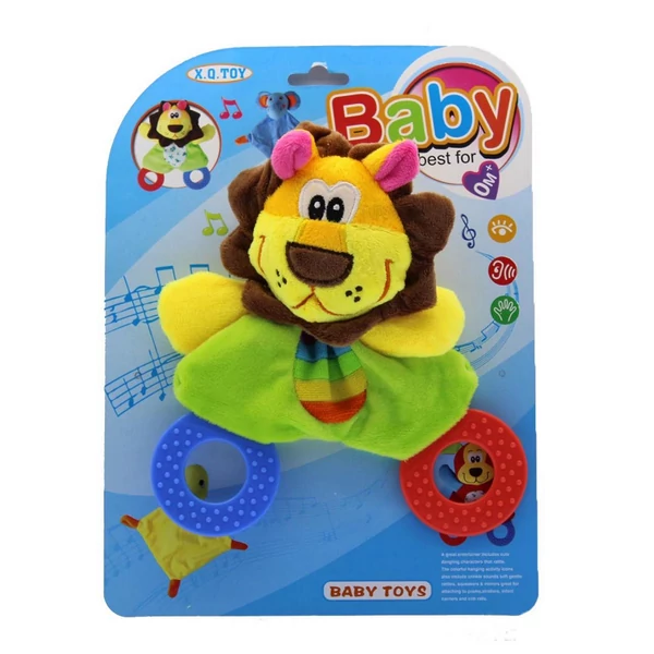 Játék velúr bébi oroszlán BB7159