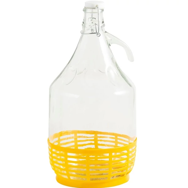 Fémcsatos demizson 5L