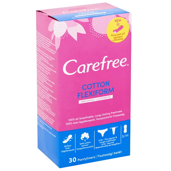 Carefree flexiform tisztasági betét 30db