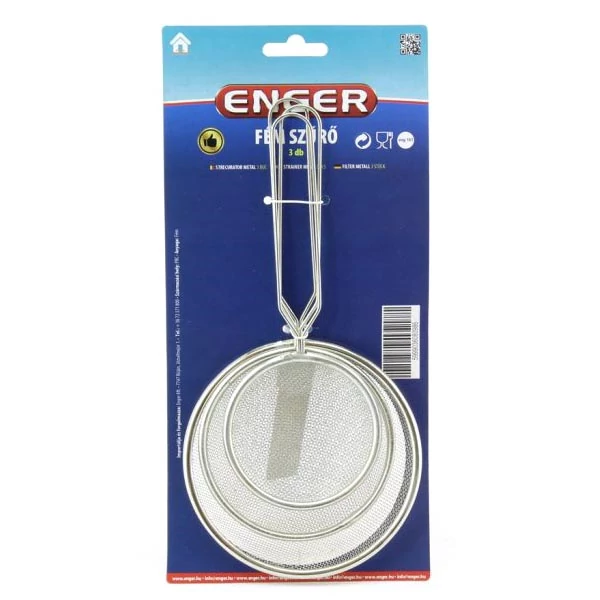 Enger fém szűrő 3db ENG-161