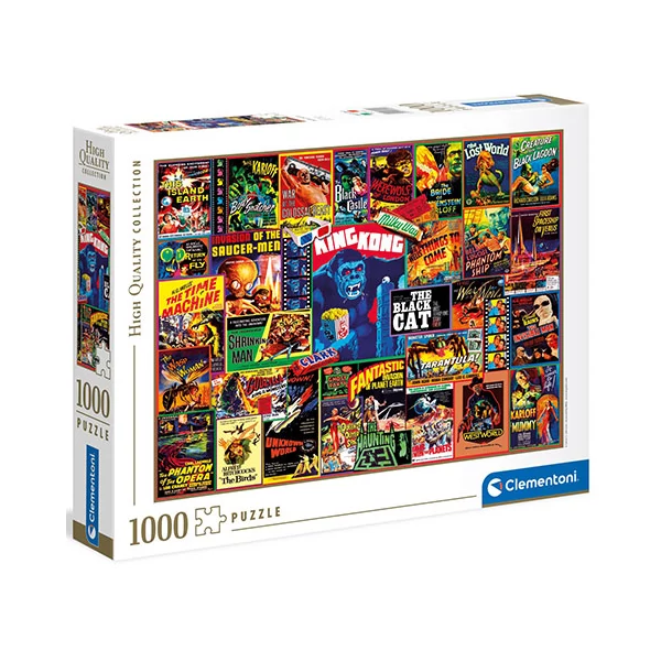 Thriller klasszikusok HQC puzzle 1000db-os - Clementoni