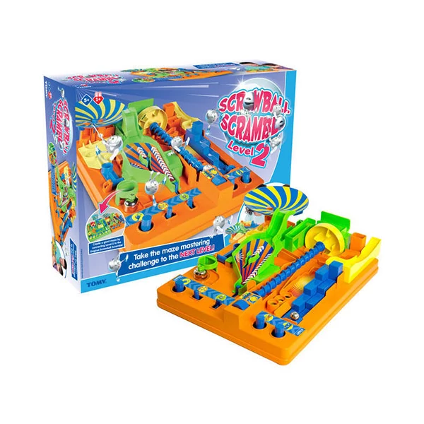 Screwball Scramble: Dilis golyófutam Level 2 ügyességi társasjáték