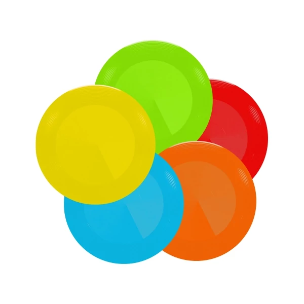 LENA: Kör alakú frizbi több színváltozatban 22cm-es