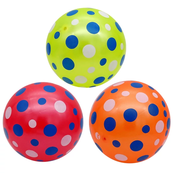 Játék labda 22 cm pöttyös 70342