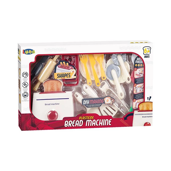 Kenyérpirító gyurmákkal játékszett