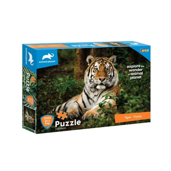 Animal Planet: Tigris 1000db-os puzzle