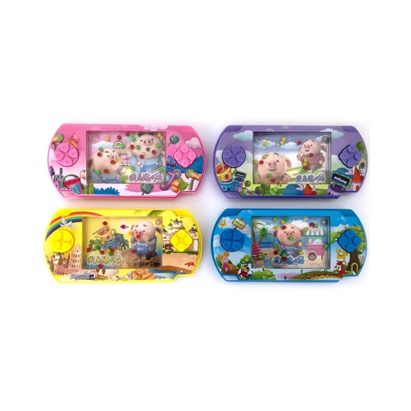 Vizes ügyességi játék malacos mintával többféle színben