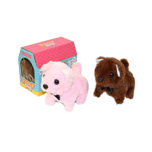 Sétáló plüss kutya hanggal