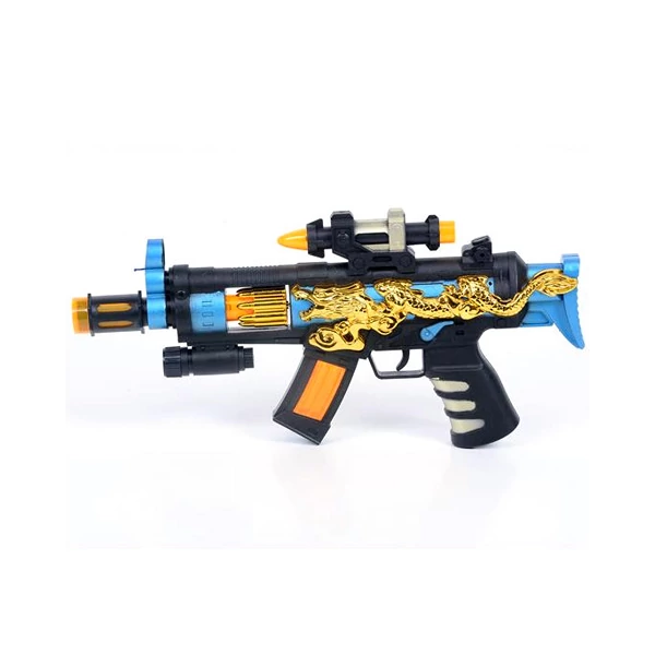 Géppsiztoly fénnyel és hanggal