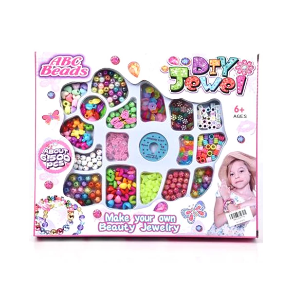 ABC színes ékszerkészítő szett