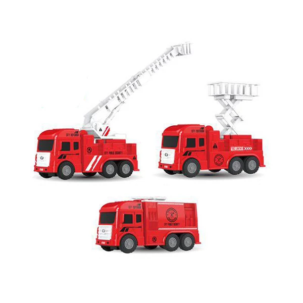 Service Team: Tűzoltó jármű 15cm háromféle változatban