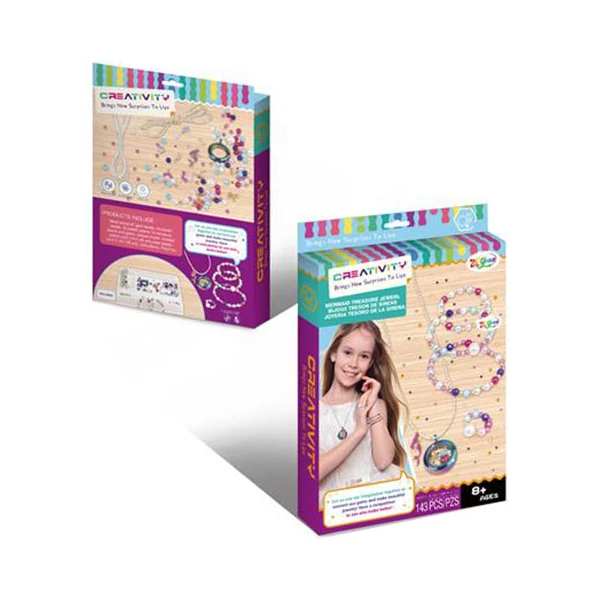 Creativity Ékszerkészítő készlet színes gyöngyökkel 143db-os