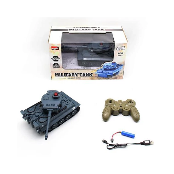 RC távirányítós tank 2,4GHz 1/30