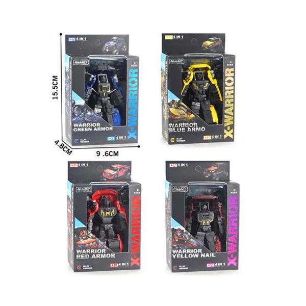 Autóvá alakítható robot figura 8cm többféle változatban