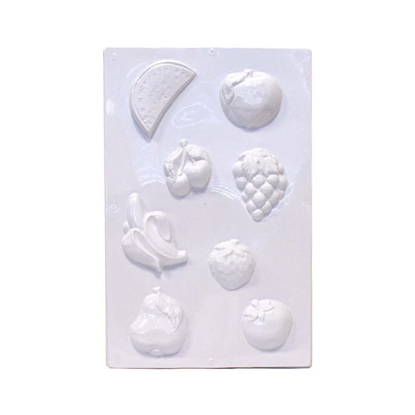 Gyümölcsök gipszkiöntő forma