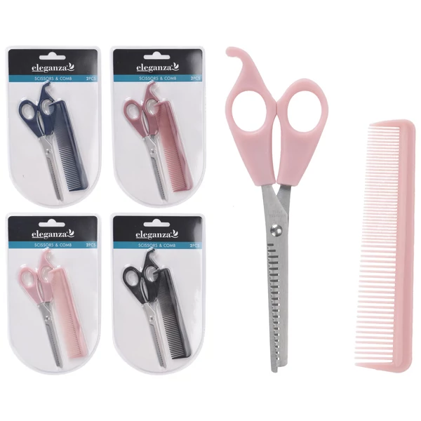 Olló + fésű szett 4-féle 170483290
