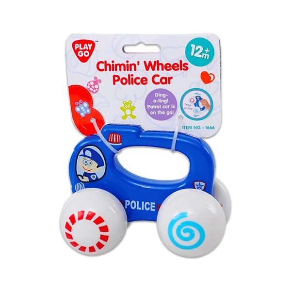Playgo: Csörgős rendőr bébiautó